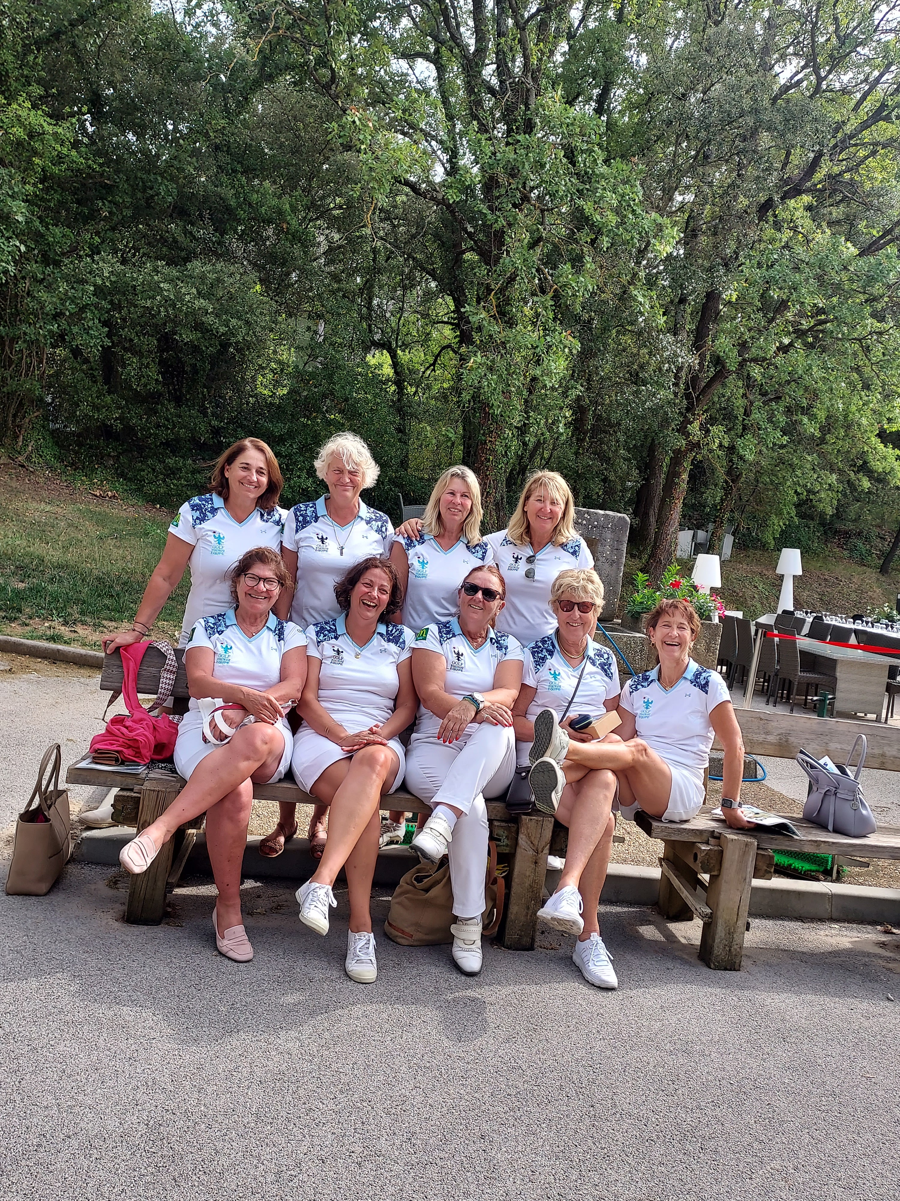 équipe dames golf de saumane nans les pins