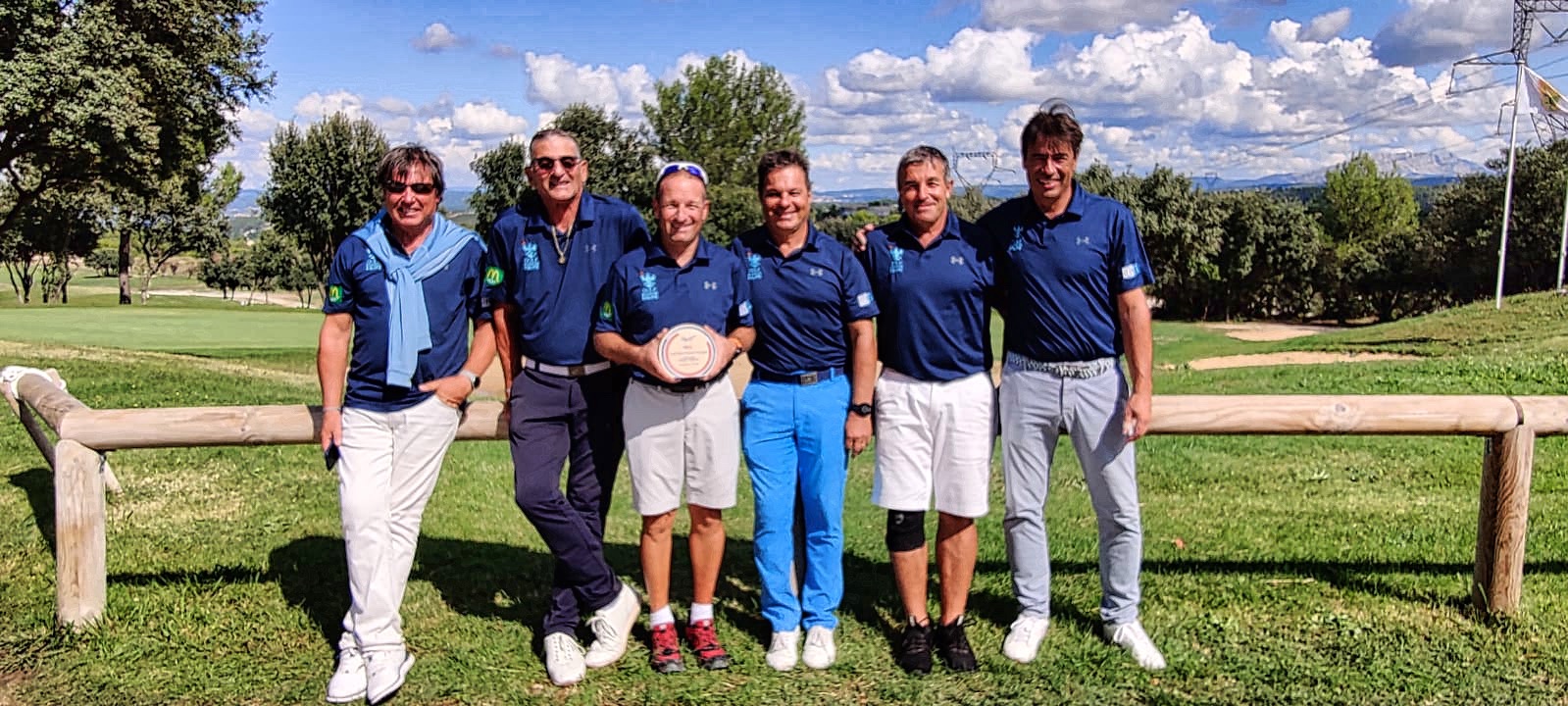 équipe fédérale des séniors golf de saumane 2022