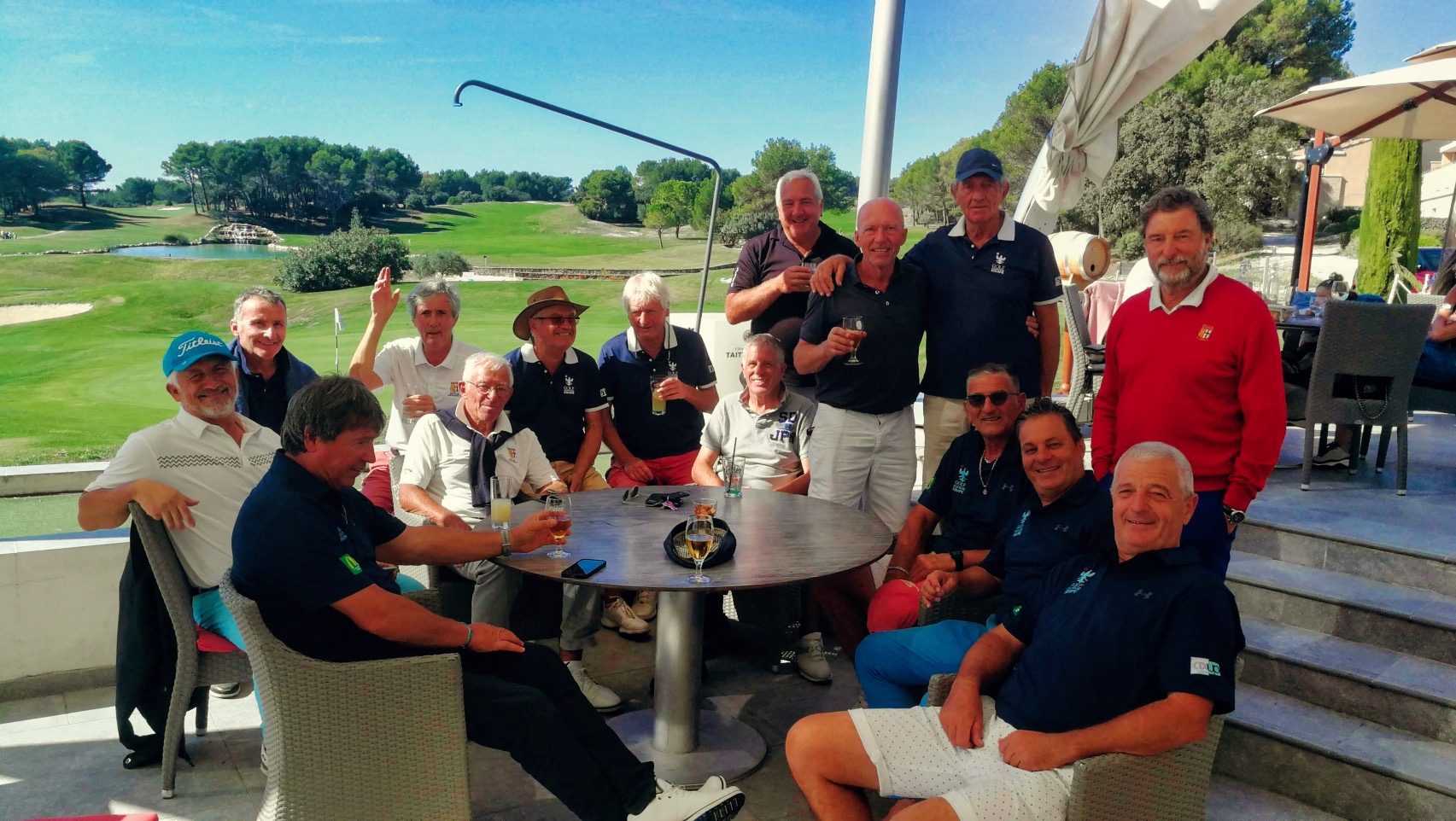équipe senior interclubs golf de saumane 2022