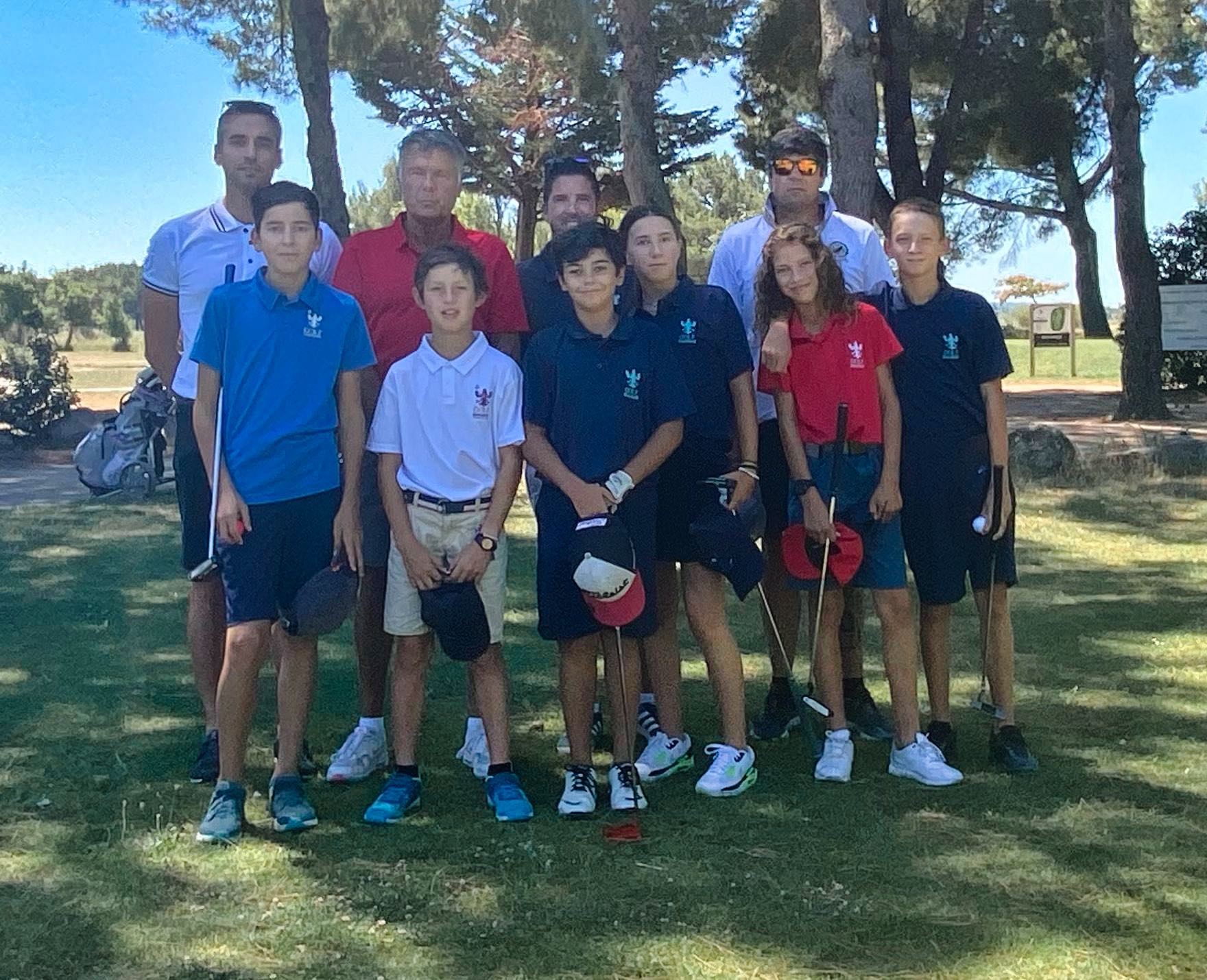 U16 école de golf de saumane 2022