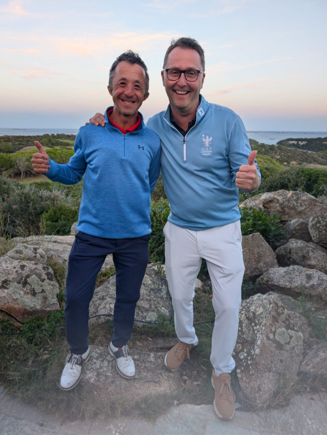 Thomas Guibert et Laurent Mainetti à Spérone pour le classic-trophy